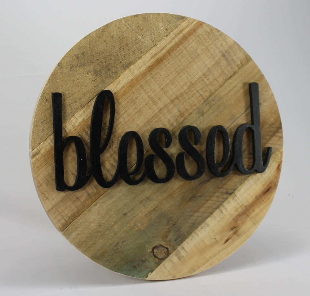 Blessed (Round)