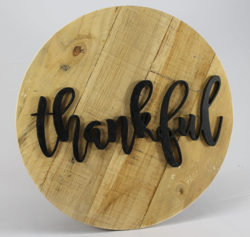 Thankful (Round)