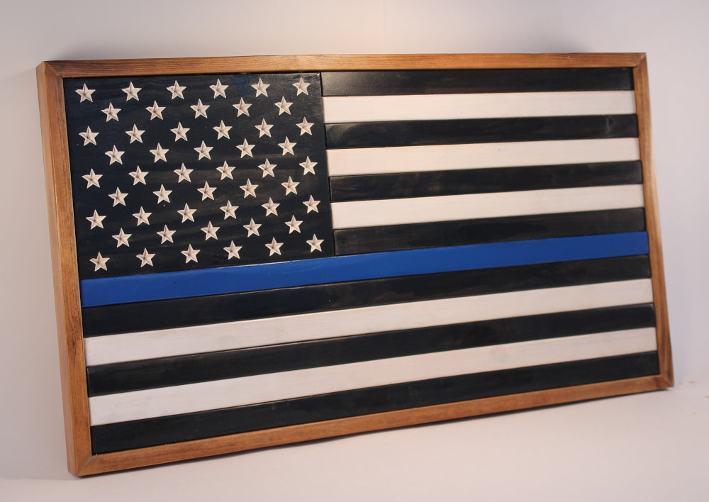 Thin Blue Line Flag