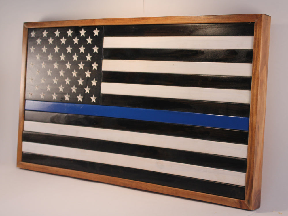Thin Blue Line Flag