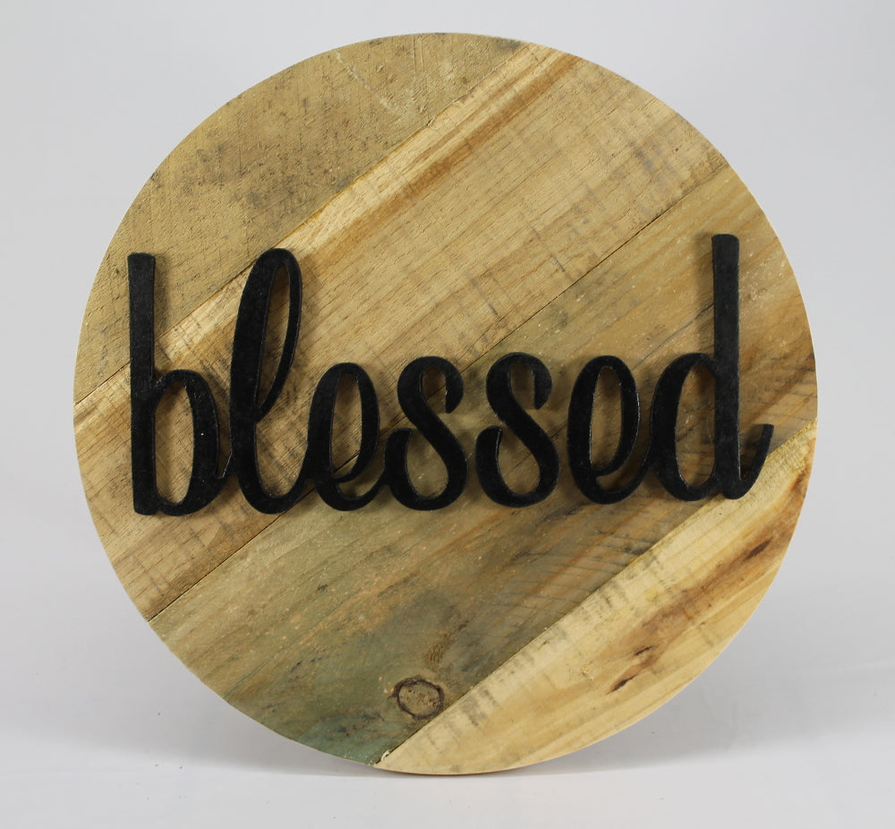 Blessed (Round)