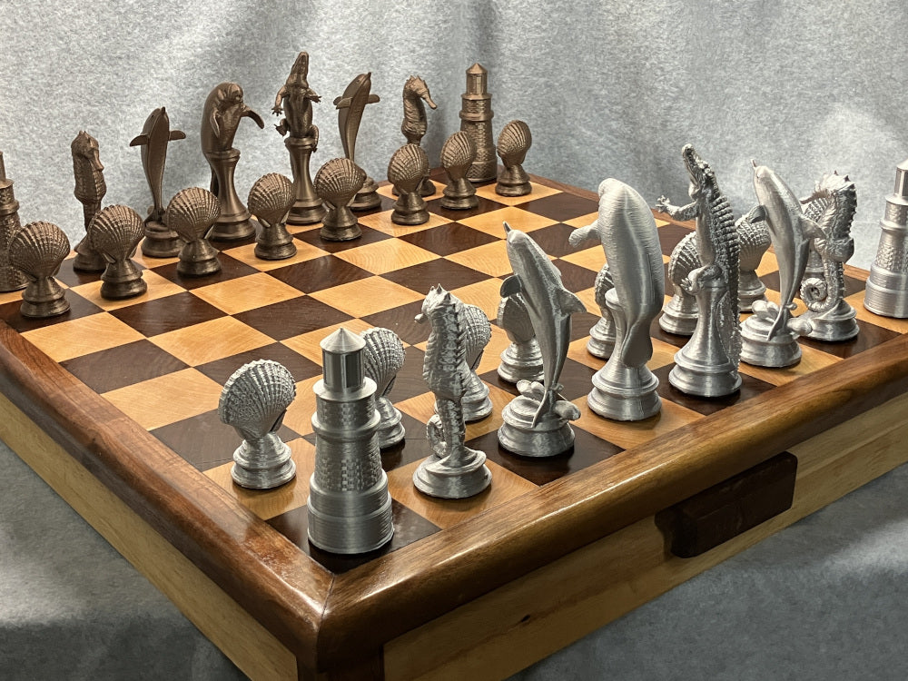 Nature Coast Chess Set