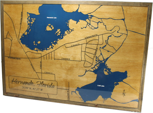 Map of Hernando, Florida