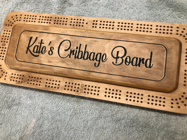 Cribbage Board (Rectangular)
