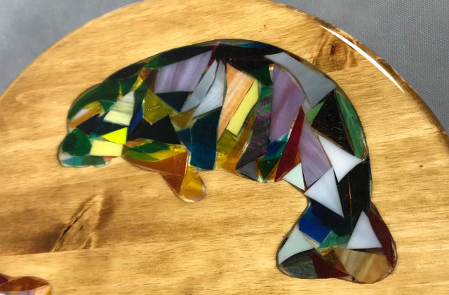 Manatee Lazy Susan