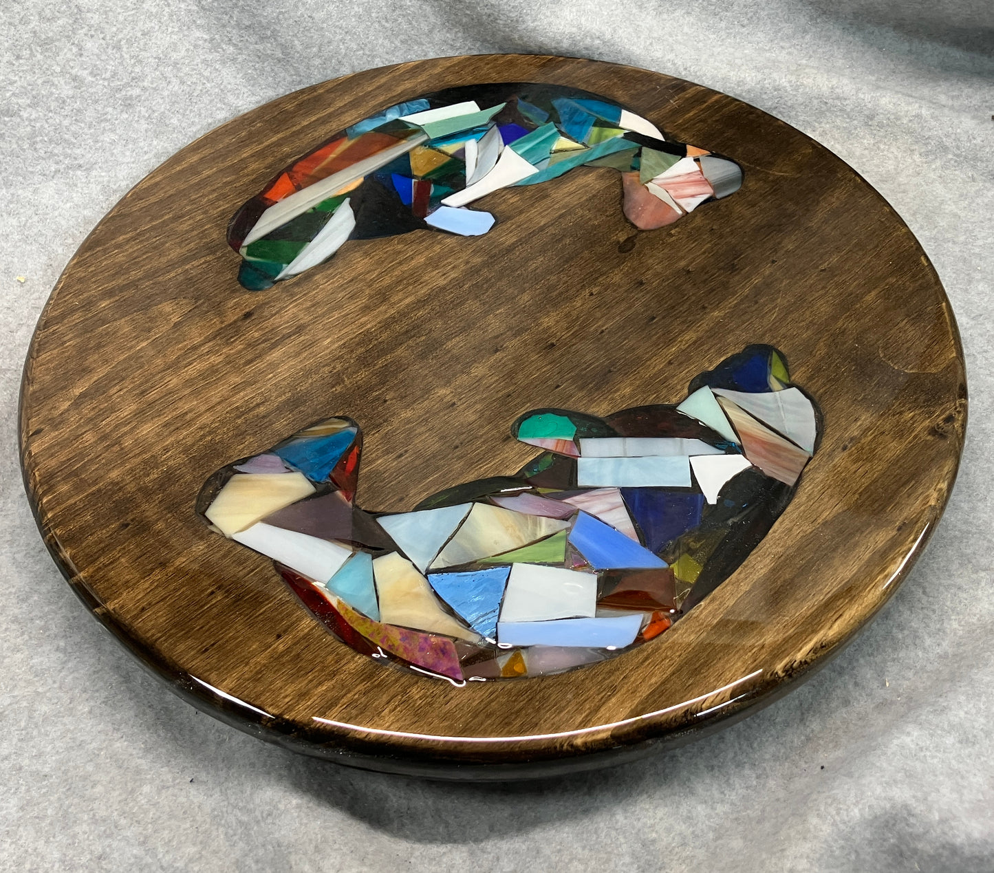 Manatee Lazy Susan