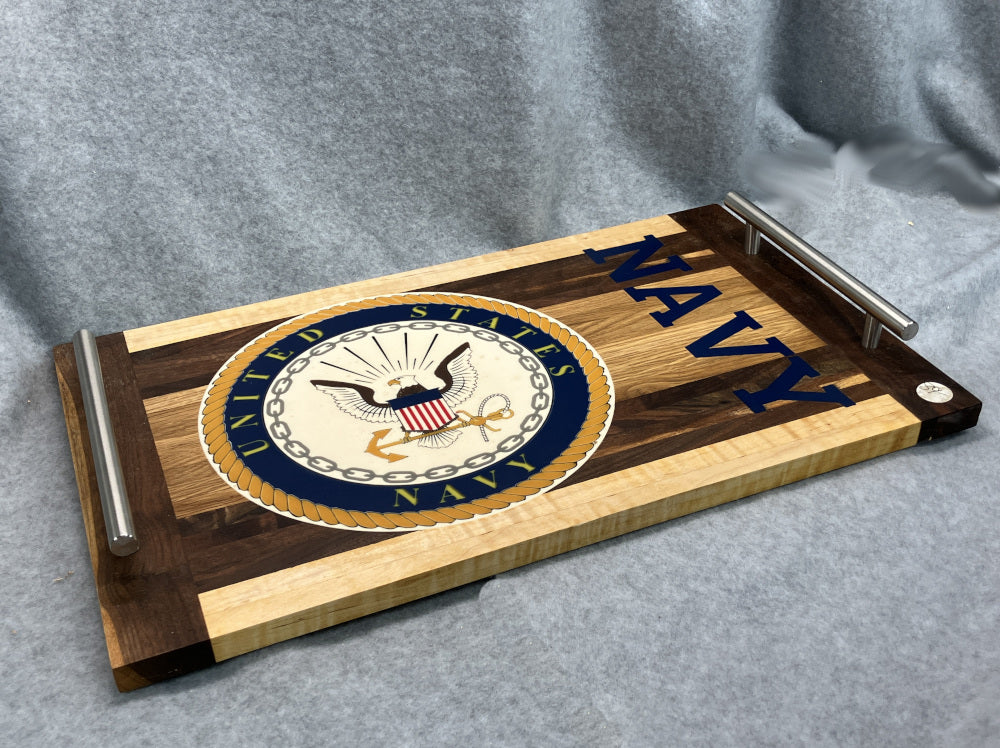 Navy Serving Tray