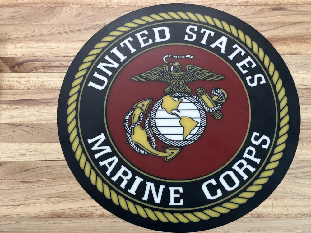 Marine Logo Serving Tray