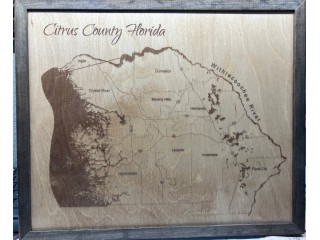 Citrus County Florida Map