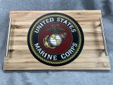 Marine Logo Serving Tray