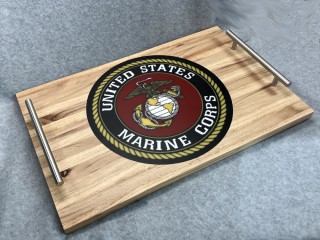 Marine Logo Serving Tray