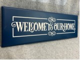 Welcome to our Home (Blue)